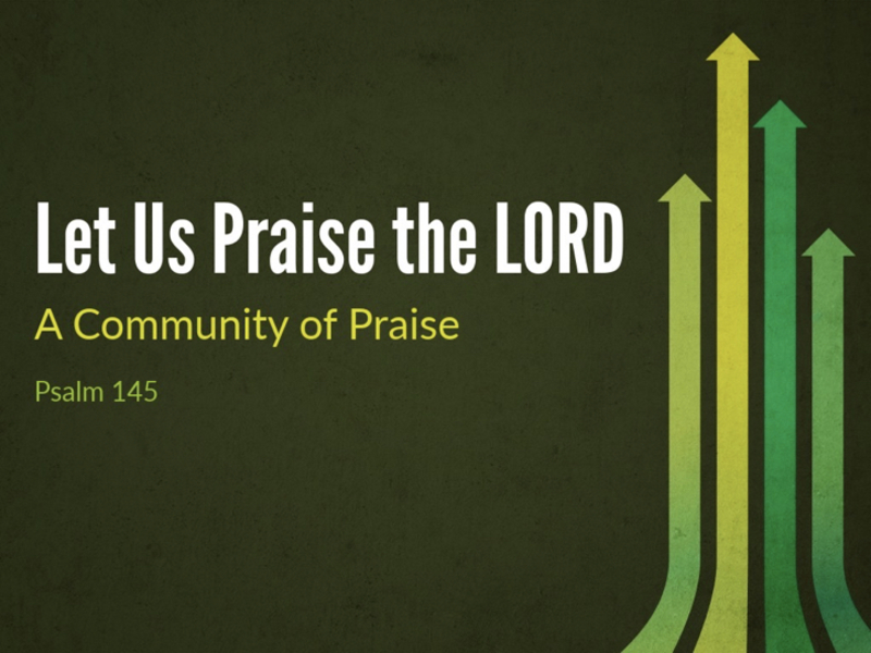 Let Us Praise The Lord